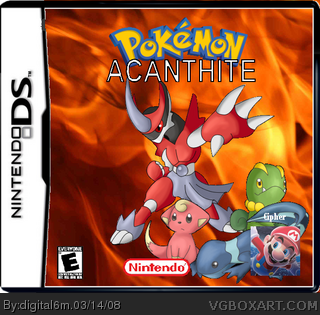 Pokemon Acanthite box cover