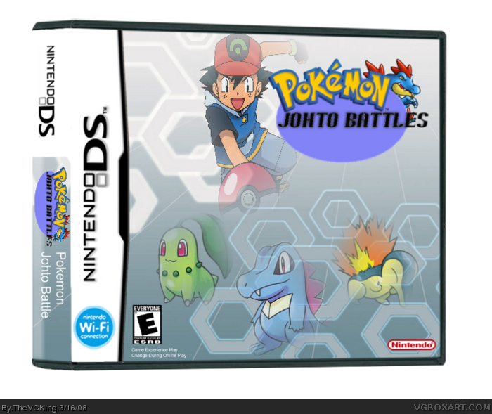 Pokemon Johto Battles box art cover