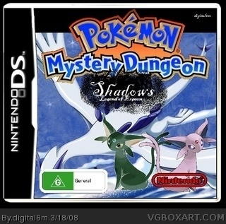 Pokemon Mystery Dungeon - Legend of Espeon box cover