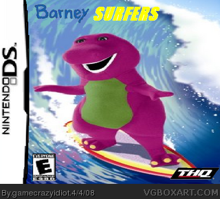 Barney Surfer box cover