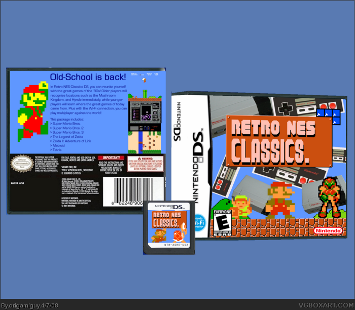 Retro NES Classics box art cover