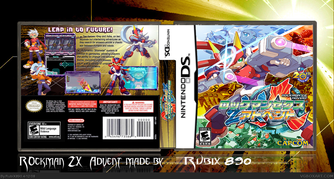 Rockman ZX: Advent box cover