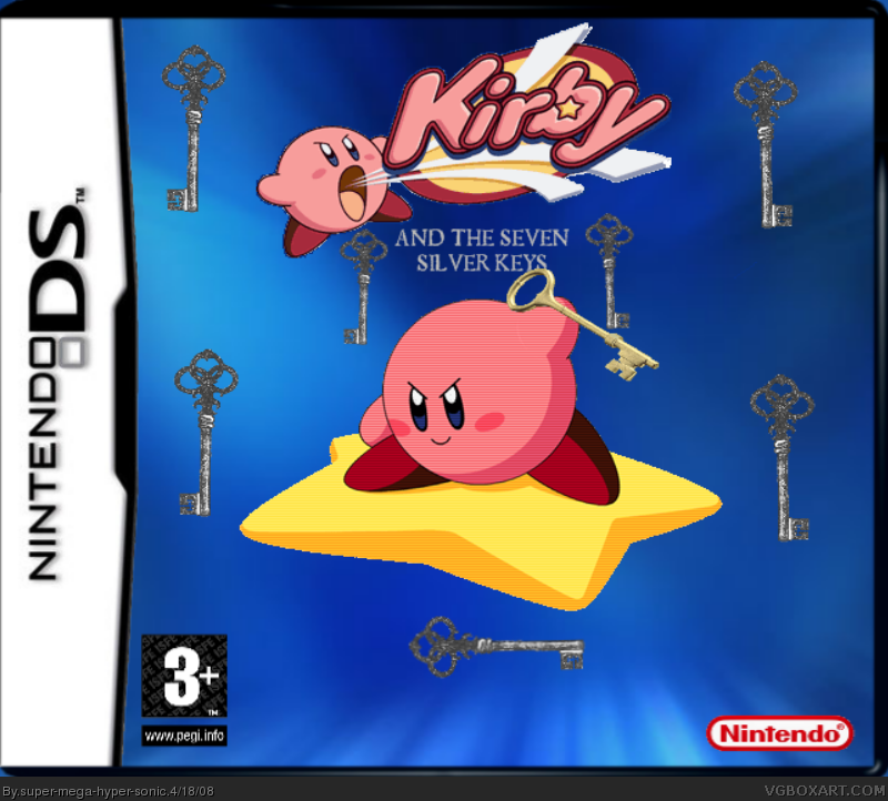 Kirby and the Seven Silver Keys box cover