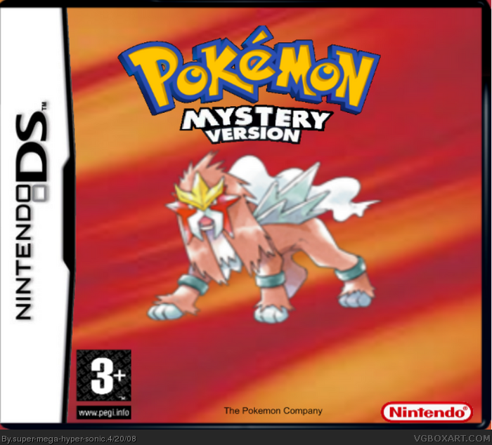 Pokemon Mystery Version box art cover