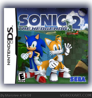 Sonic the Hedgehog 2 Remake box cover
