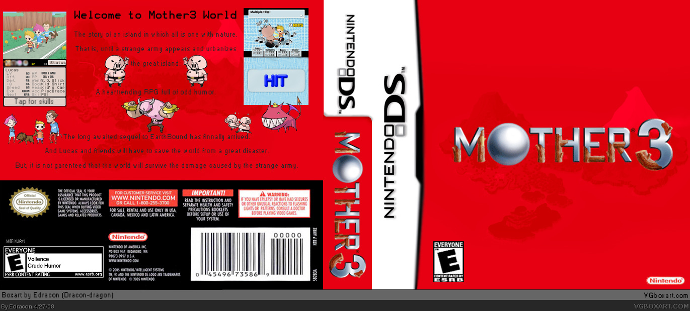 Mother 3 box cover