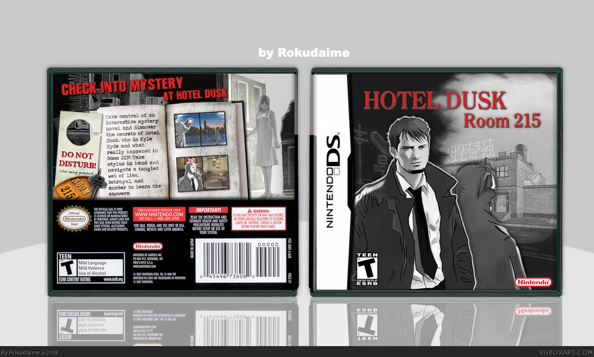 Hotel Dusk: Room 215 box cover