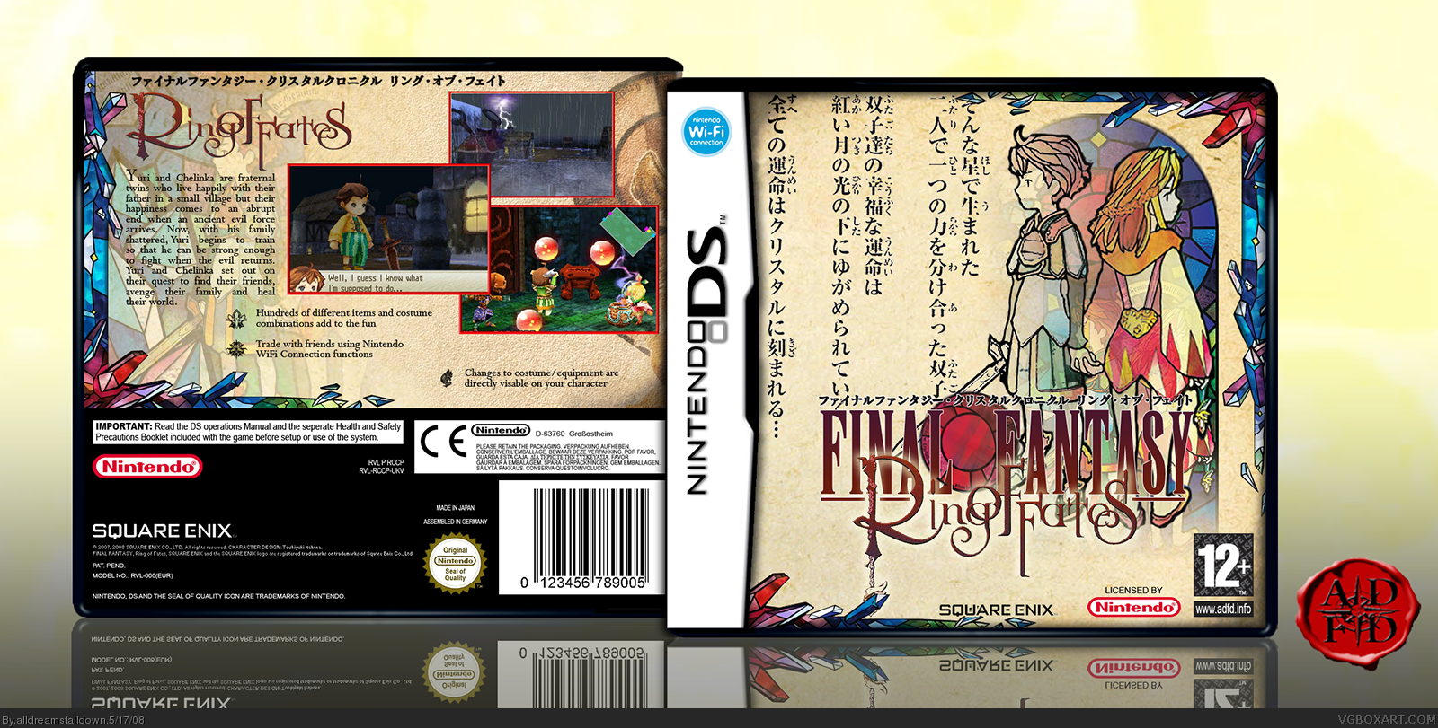 Final Fantasy Crystal Chronicles: Ring of Fates box cover