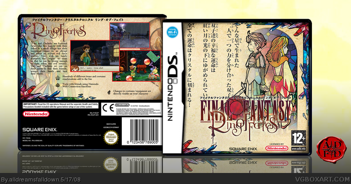 Final Fantasy Crystal Chronicles: Ring of Fates box art cover