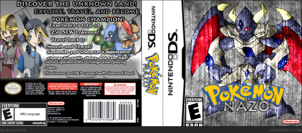 Pokemon Nazo box cover