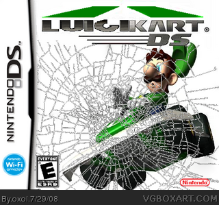 Luigi Kart DS box cover