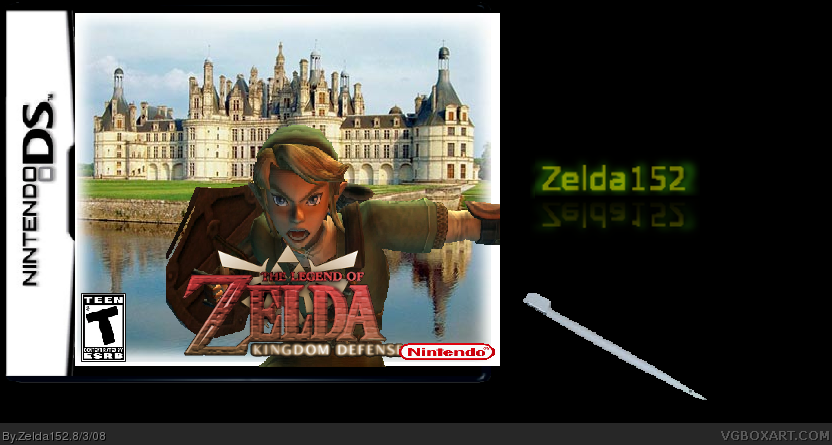 The Legend of Zelda:Kingdom Defense box cover