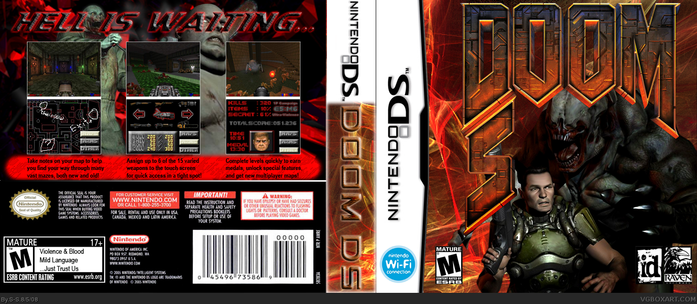 Doom DS box cover