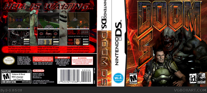 Doom DS box art cover