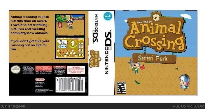 Animal Crossing: Safari Park box cover