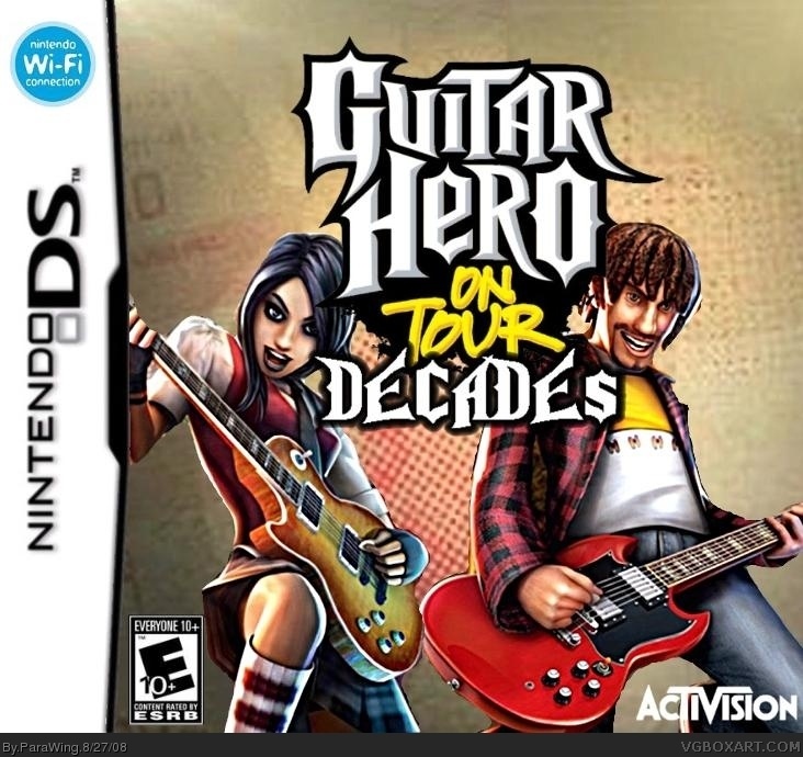Guitar Hero On Tour Decades box cover