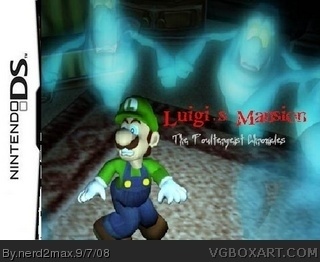 Luigi's Mansion DS box cover