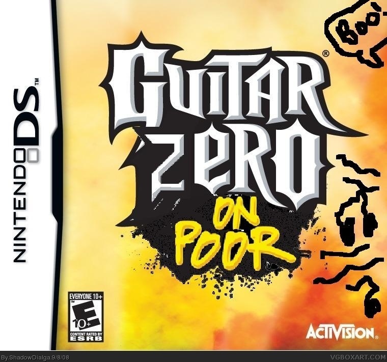 Guitar Hero: On Poor box cover