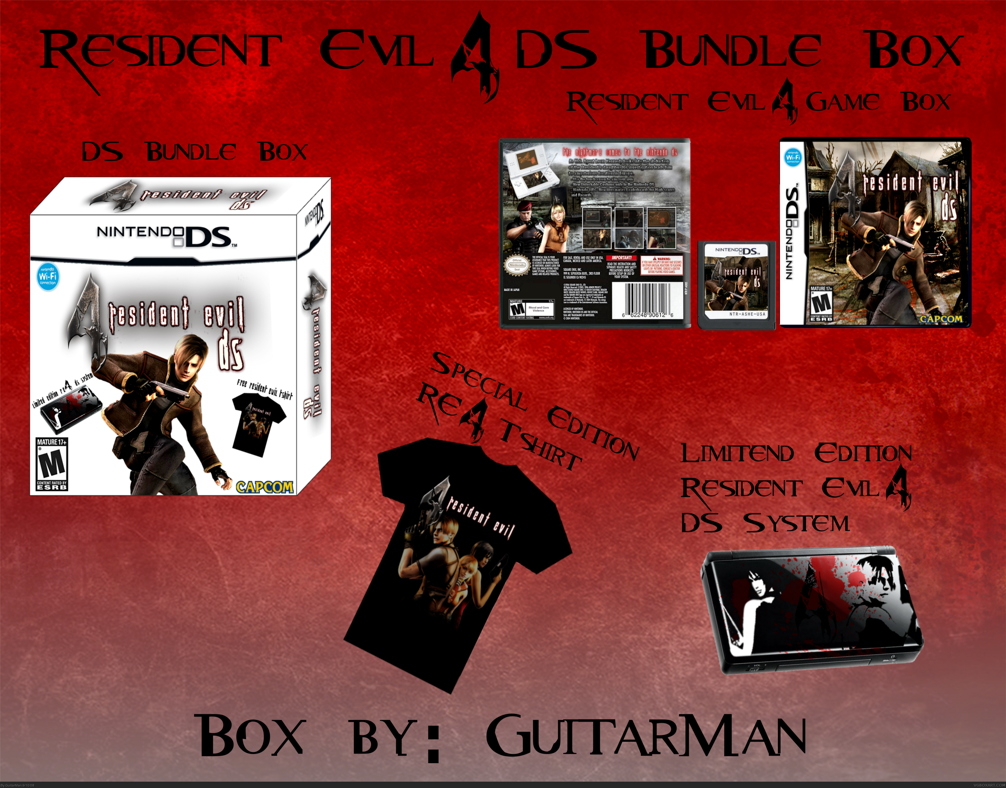 Resident Evil 4 DS Bundle box cover
