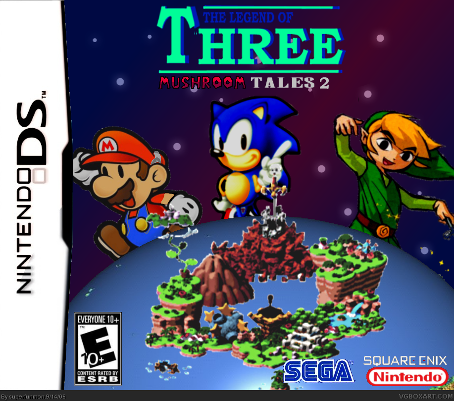 The Legend of Three-Mushroom Tales 2 box cover