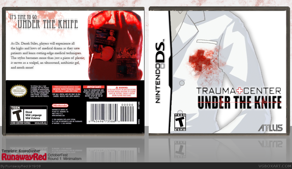 Trauma Center: Under the Knife box cover