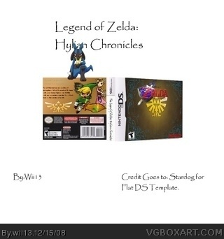 Legenf of Zelda: Hylian Chronicles box art cover