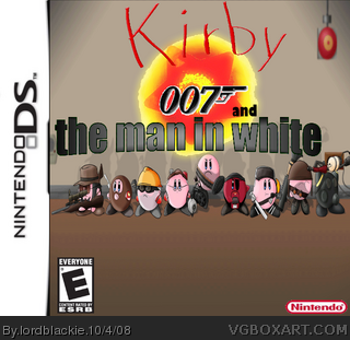 Kirby 007 and the Man in White box cover