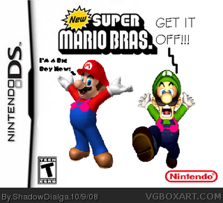 New Super Mario Bras box cover