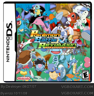 Pokemon Battle Revolution box cover