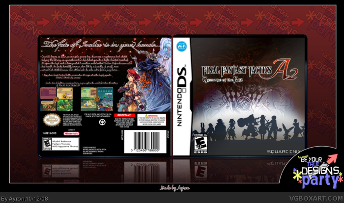 Final Fantasy Tactics A2: Grimoire of the Rift box art cover
