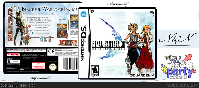 Final Fantasy XII: Revenant Wings box art cover