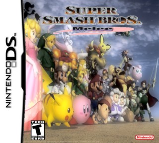 Super Smash Bros. DS box cover