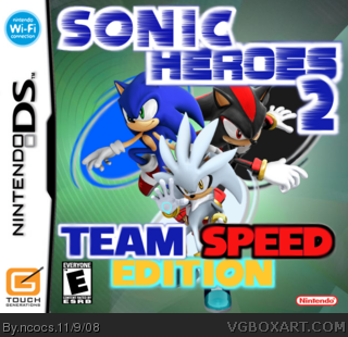 Sonic Heroes 2: Team Speed Edition box cover