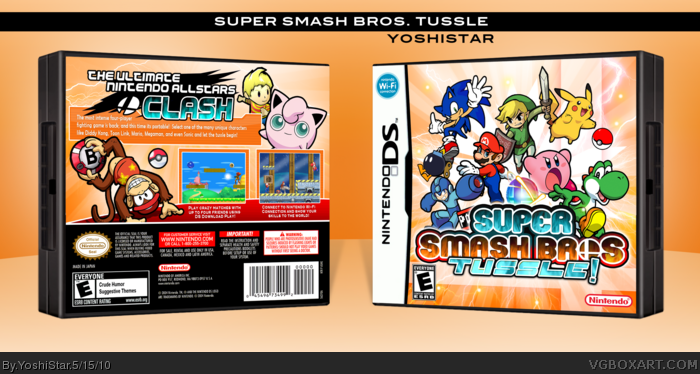 Super Smash Bros. Tussle box art cover