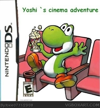 Yoshi `s cinema adventure box cover