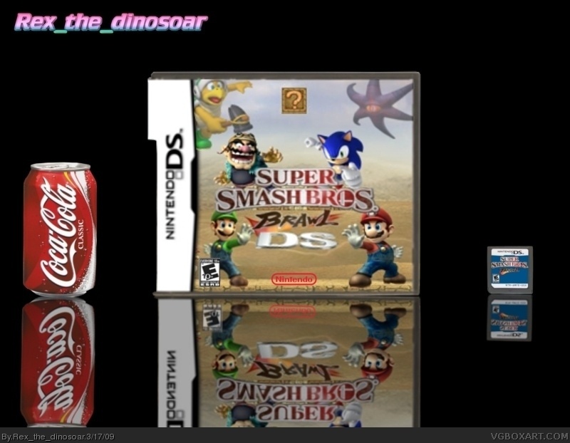 Super Smash Bros Brawl DS box cover