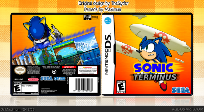 Sonic Terminus box art cover