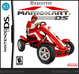 Mario Kart DS- For Reelz box art cover