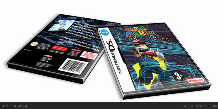 Super Mario Cyberspace Quest box art cover