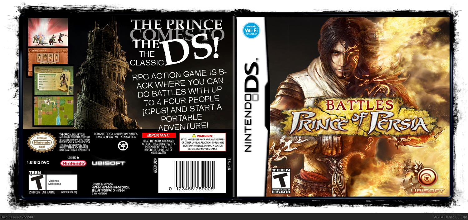 Prince of Persia: Battles box cover