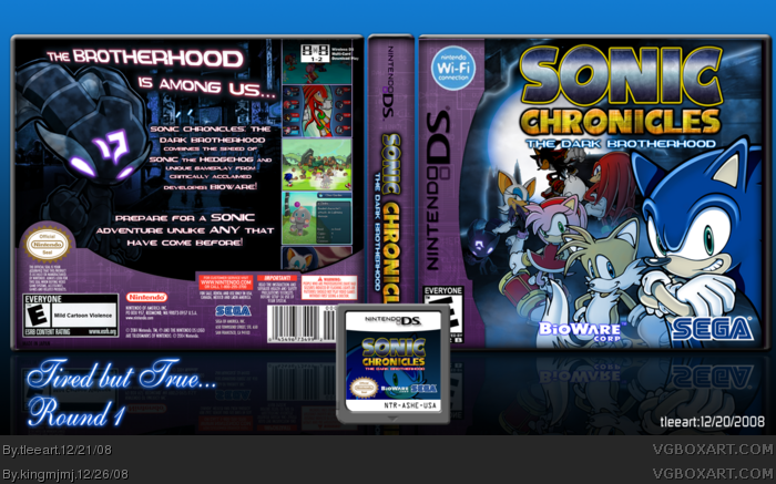 Sonic Chronicles: The Dark Brotherhood box cover