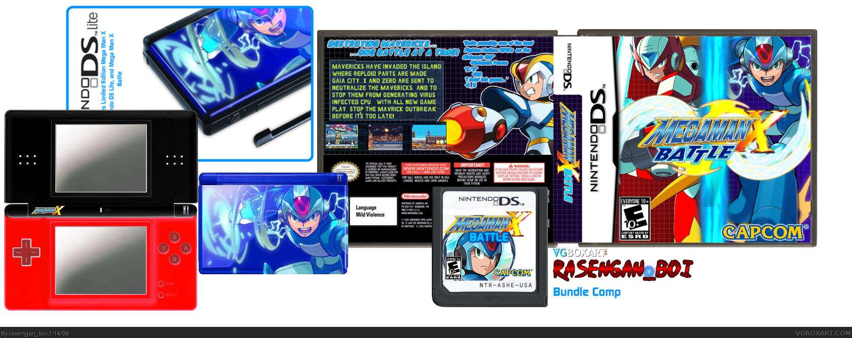 Megaman X: Battle box cover
