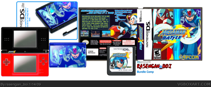 Megaman X: Battle box art cover