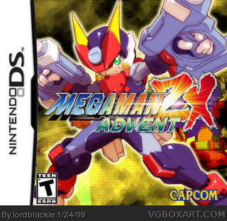 Megaman ZX Advent box cover