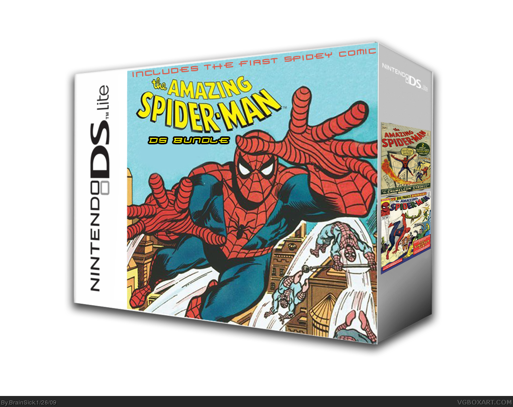 DS Bundle Amazing Spiderman box cover