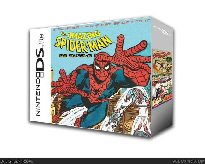 DS Bundle Amazing Spiderman box art cover