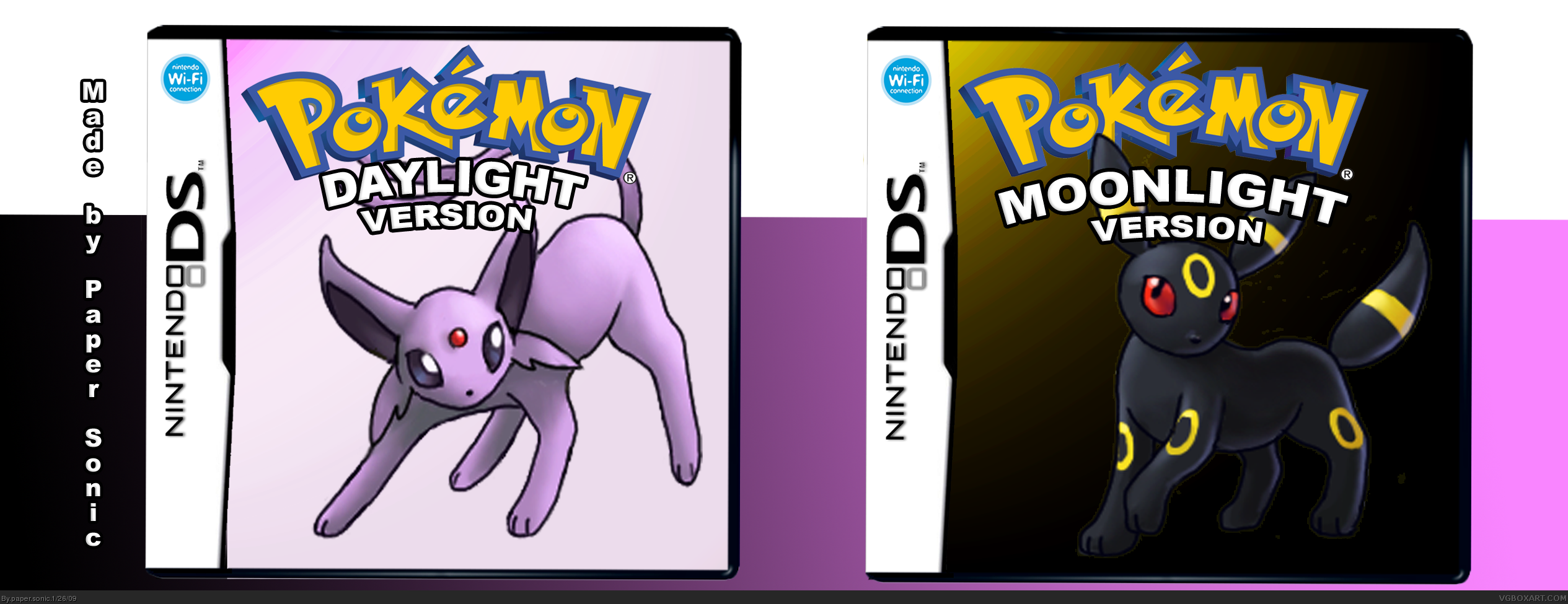 Pokemon Daylight and Moonlight Version box cover