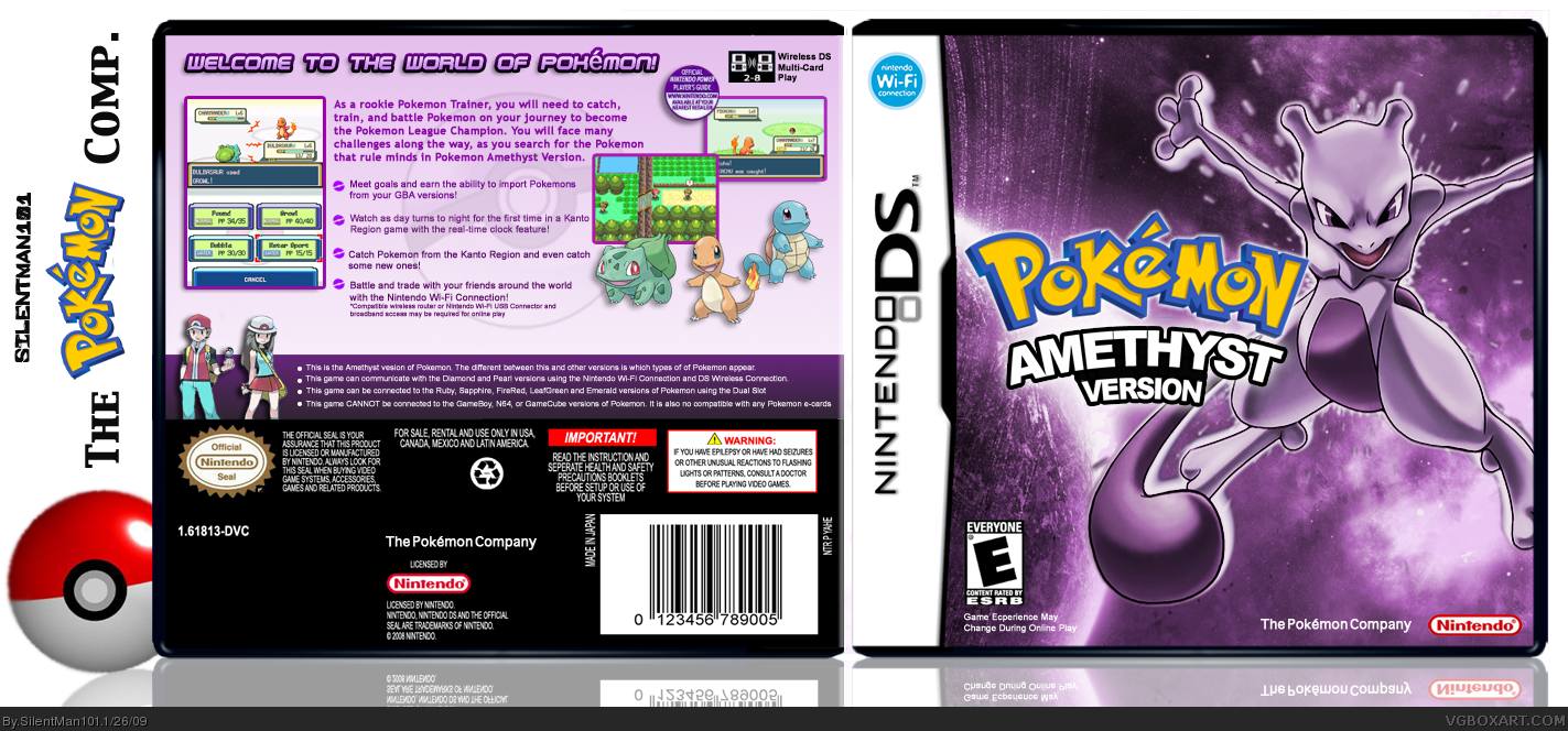 Pokemon: Amethyst Version box cover