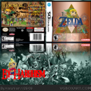 The Legend of Zelda The Wind Waker DS Box Art Cover