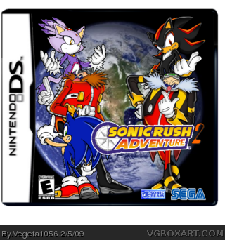 Sonic Rush: Adventure 2 box cover